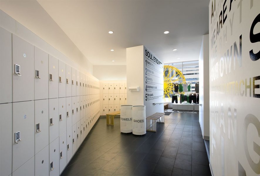 soul cycle lockers