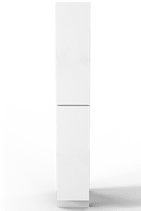 Exterior of Laminate Model B locker. Contains two doors.