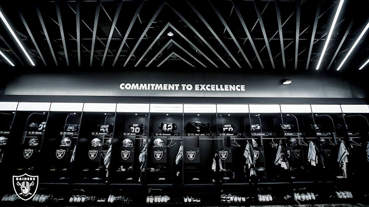 Las Vegas Raiders Phenolic lockers