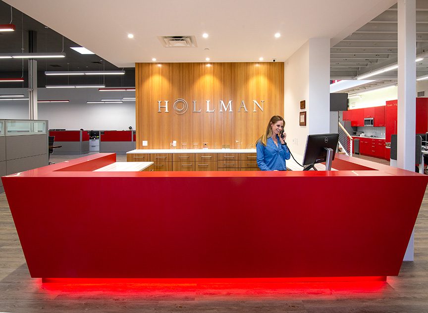 Hollman front desk