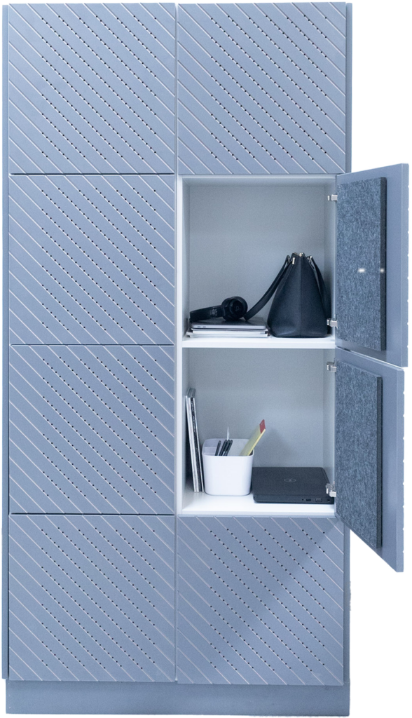 Acoustic Lockers renderring