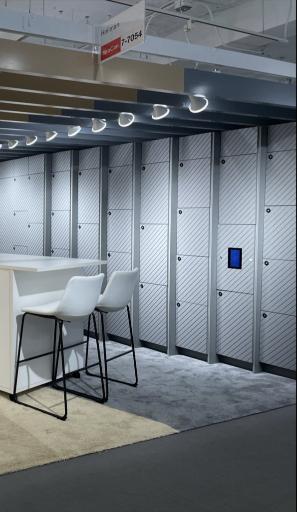 Acoustic Lockers at neocon